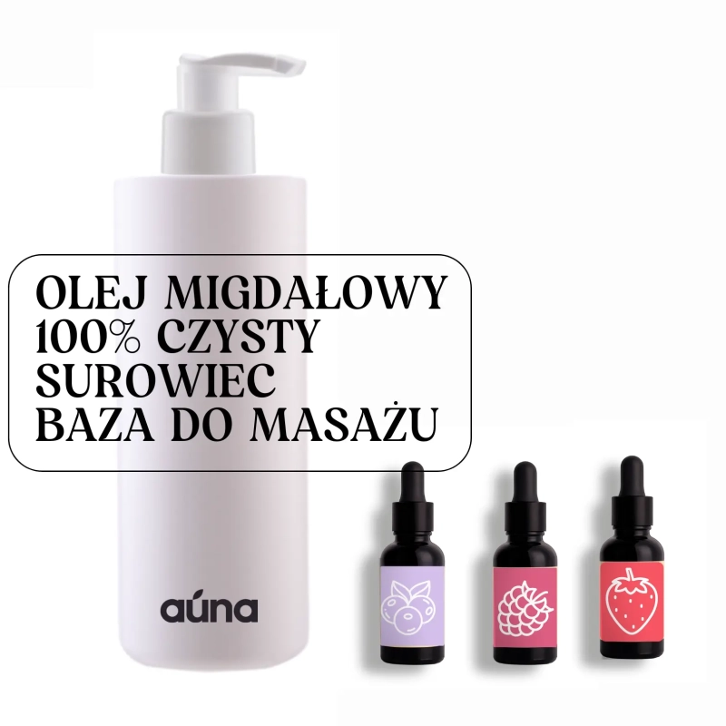 AUNA_olej migdałowy 1000ml.webp